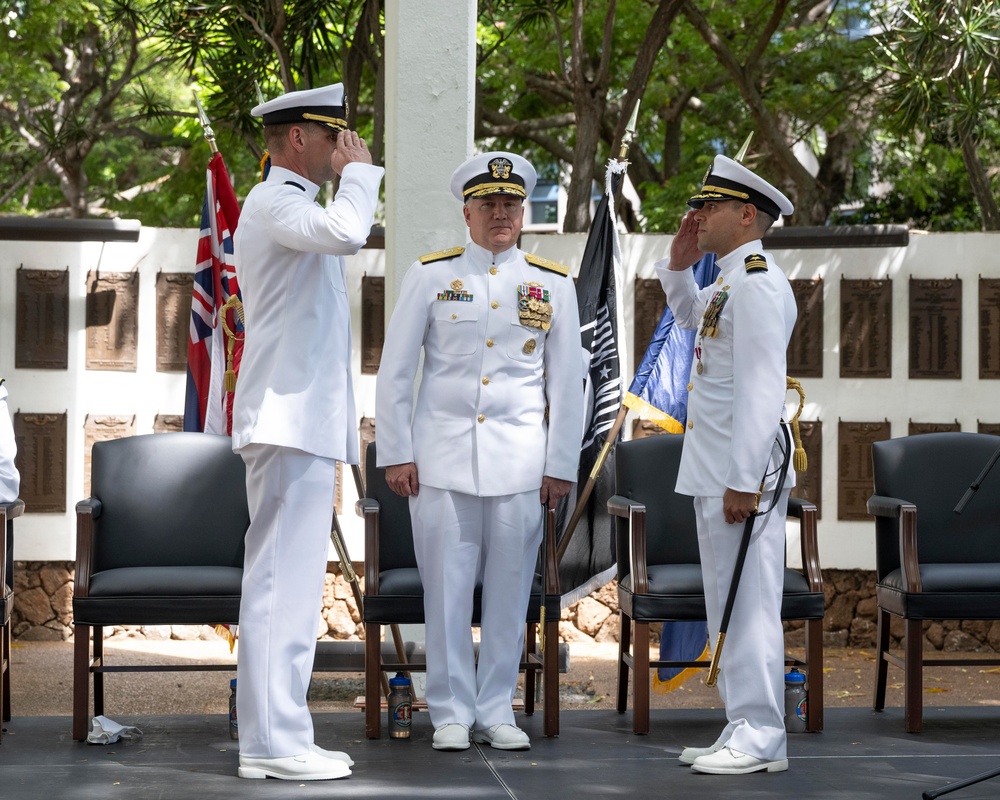 SRS-33 Change of Command