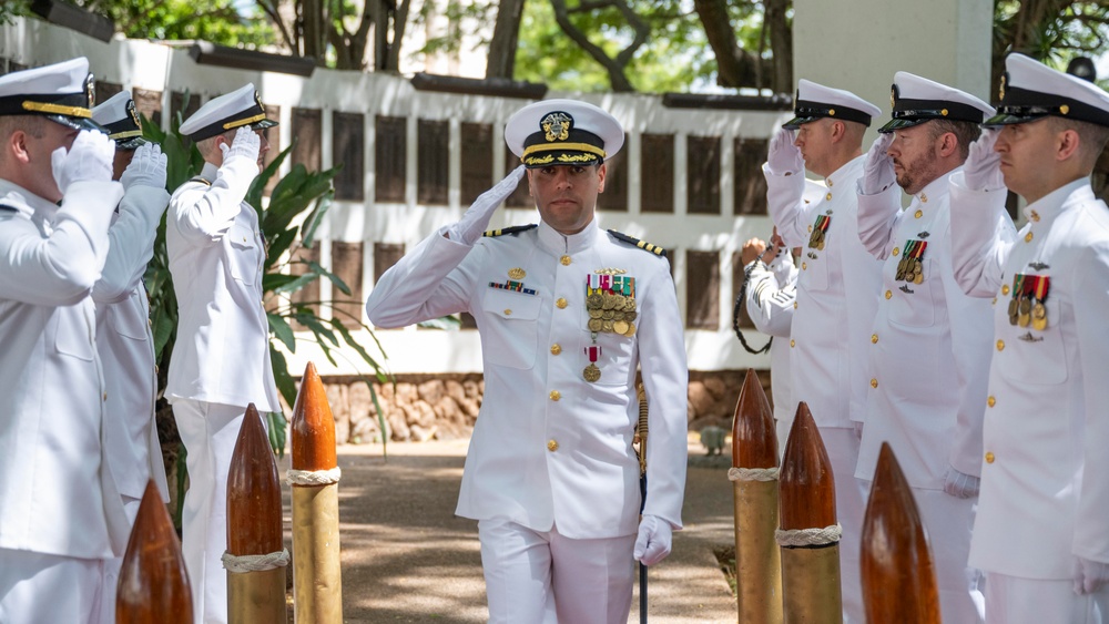 SRS-33 Change of Command