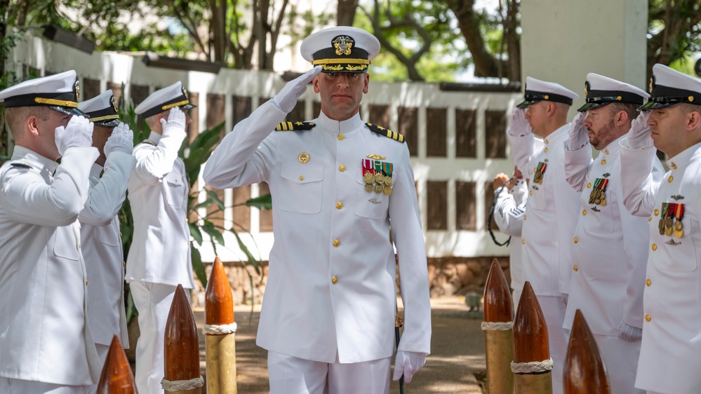 SRS-33 Change of Command