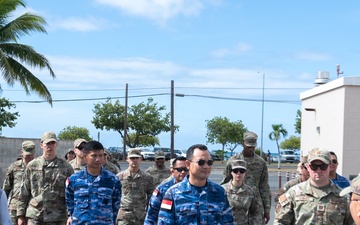 Hawaii ANG welcomes Indonesian Participation in Vulcan Guard space exercise