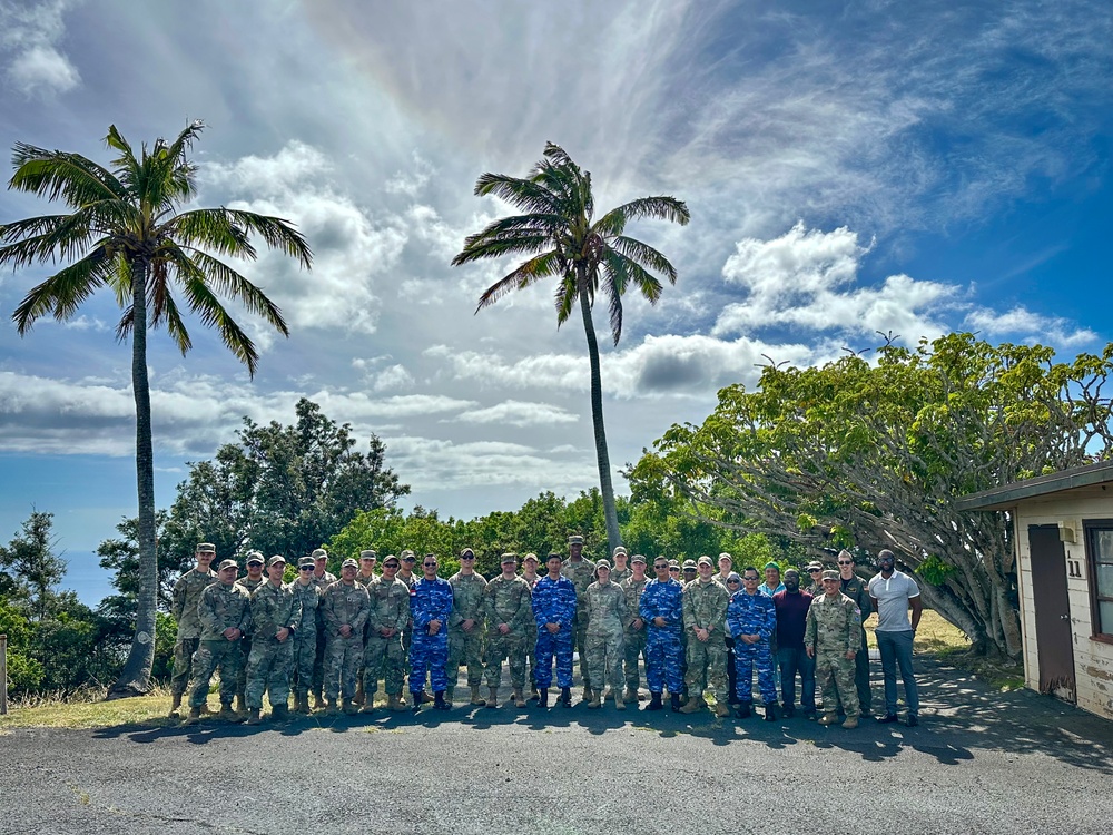 Hawaii ANG welcomes Indonesian Participation in Vulcan Guard space exercise