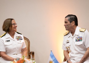 Readout of Chief of Naval Operations Adm. Lisa Franchetti’s Meeting with Argentine Chief of Navy General Staff Vice Adm. Carlos María Allievi