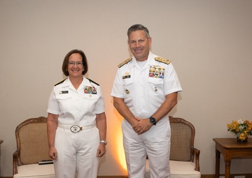 Readout of Chief of Naval Operations Adm. Lisa Franchetti’s Meeting with Commander of the Colombian Navy Vice Adm. Juan Ricardo Rozo Obregón