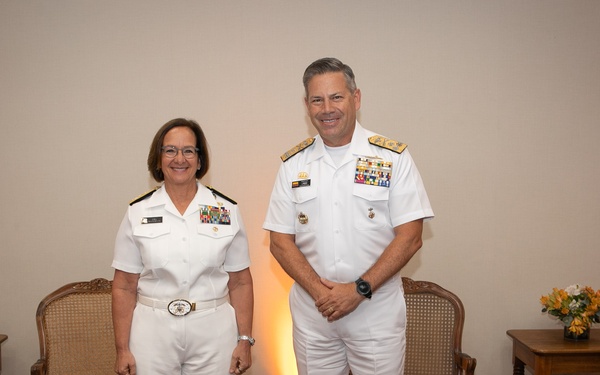 Readout of Chief of Naval Operations Adm. Lisa Franchetti’s Meeting with Commander of the Colombian Navy Vice Adm. Juan Ricardo Rozo Obregón