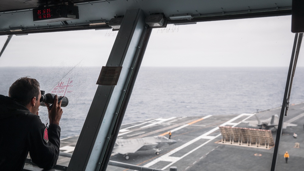 George Washington conducts Flight Operations