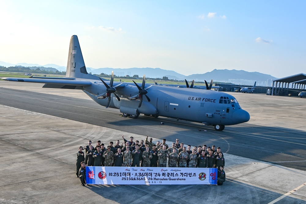 Hercules Guardians 24 strengthens US-ROK alliance through tactical airlift interoperability