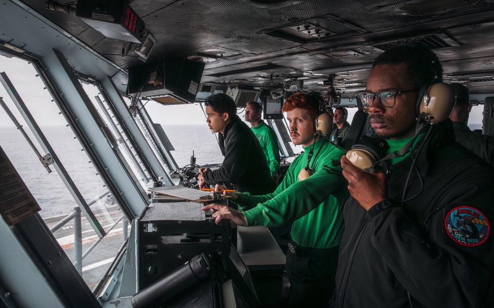 George Washington conducts Flight Operations