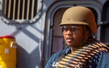 USS Ralph Johnson Sailors Participate in Gun Shoot