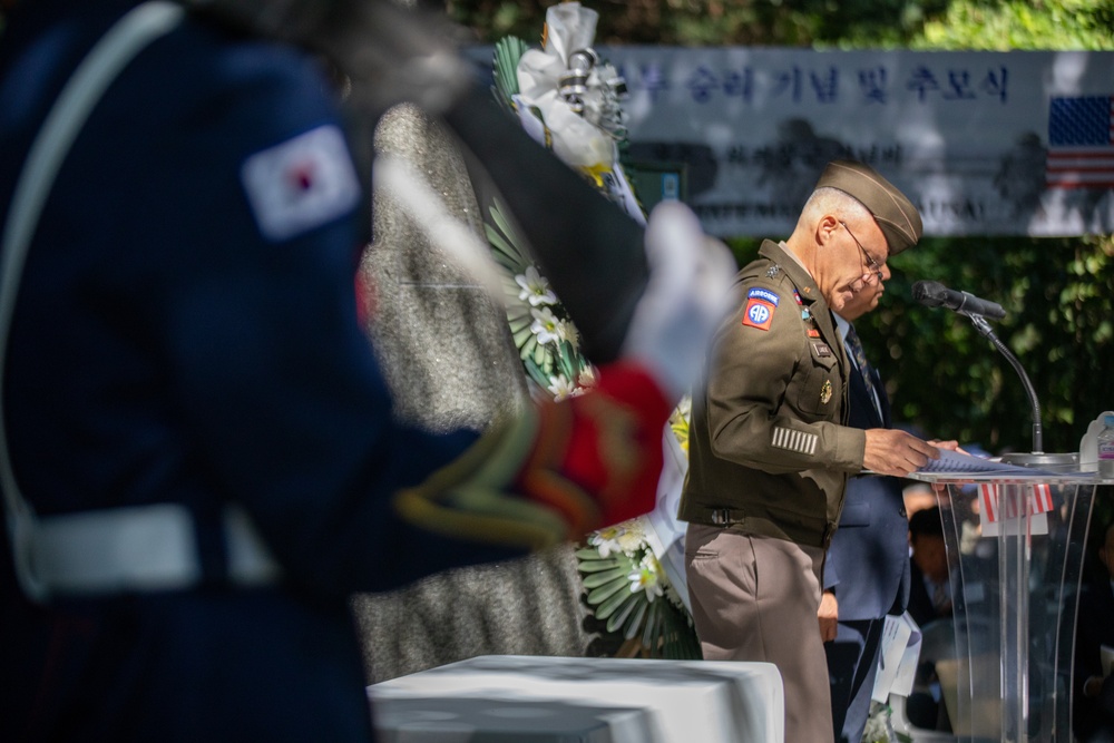 GENERAL WALKER CEREMONY