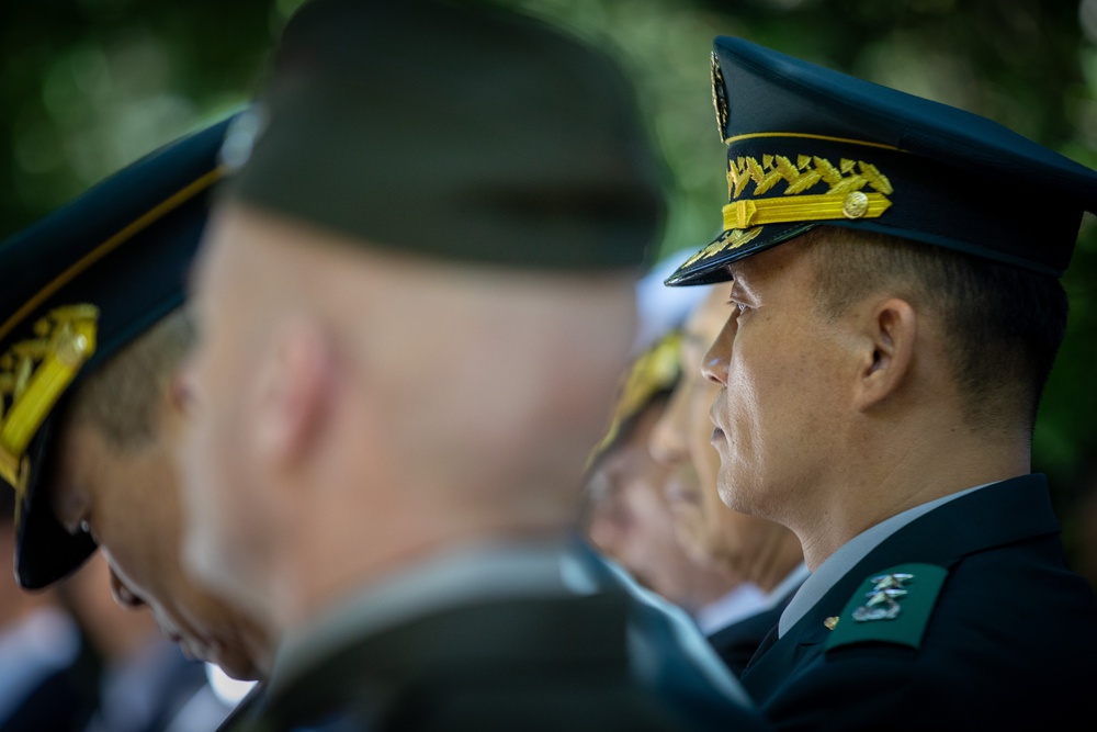 GENERAL WALKER CEREMONY