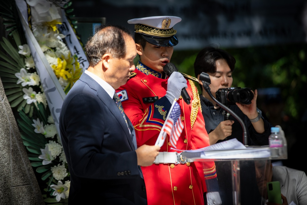 GENERAL WALKER CEREMONY