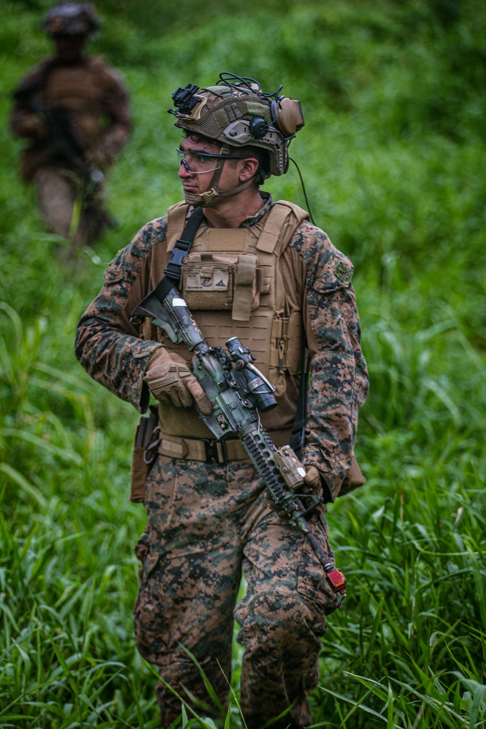 BLT 1/5 Marines, Sailors Conduct Team Leader Training in Guam