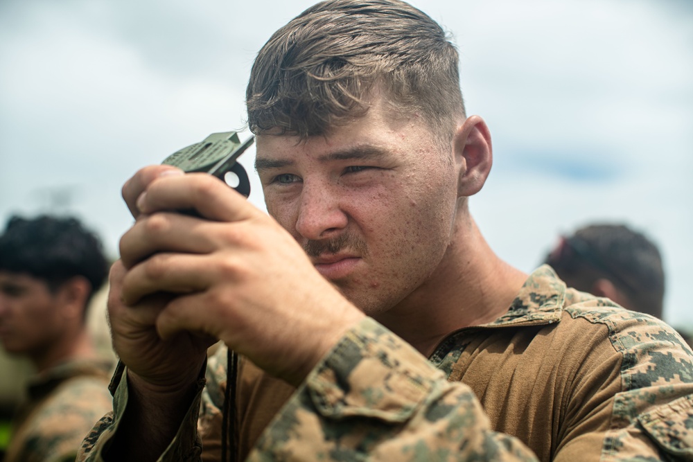 BLT 1/5 Marines, Sailors Conduct Team Leader Training in Guam