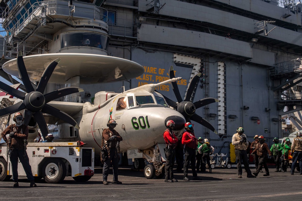 Theodore Roosevelt Conducts Flight Ops in Philippine Sea