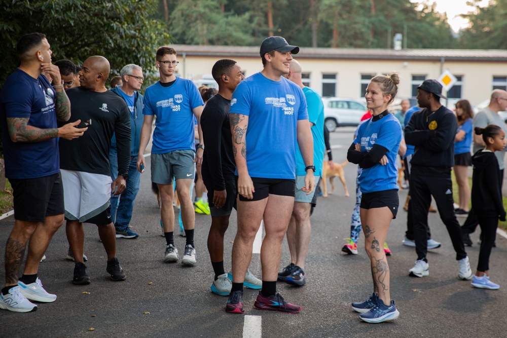 Landstuhl Runs for Suicide Awareness and Prevention