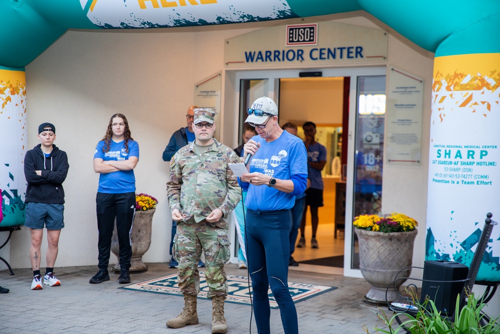 Landstuhl Runs for Suicide Awareness and Prevention