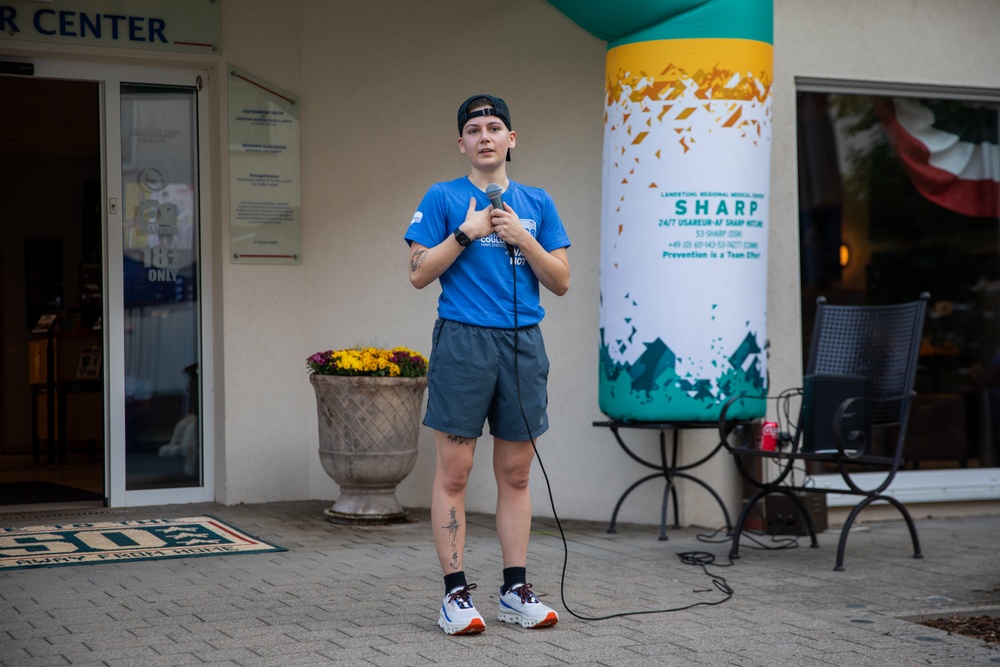 Landstuhl Runs for Suicide Awareness and Prevention