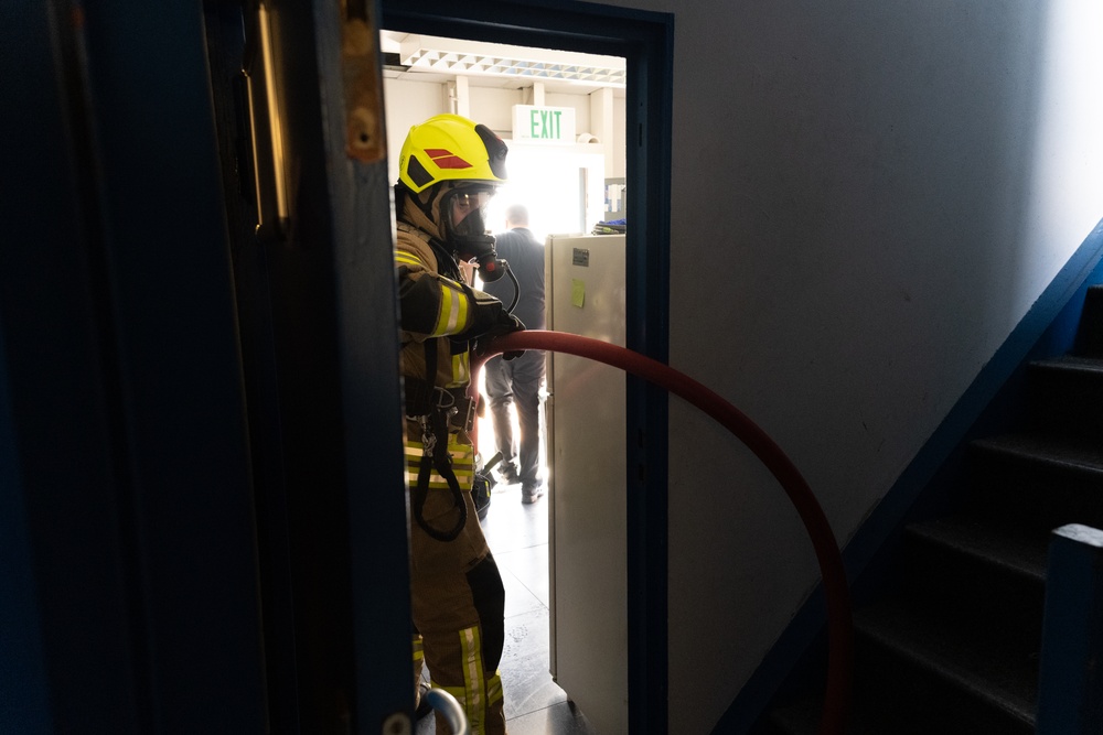 USAG Ansbach’s Fire Fighters’ Readiness Exercise