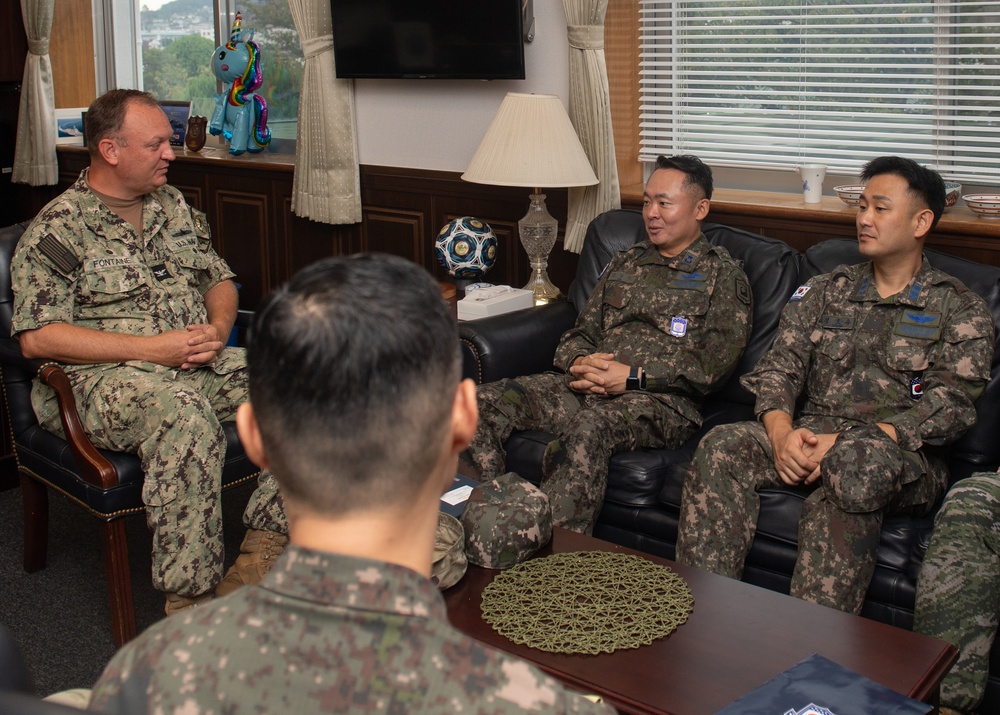 Republic of Korea Air Force Brig. Gen. Kim Jung Soo Visits CFAS