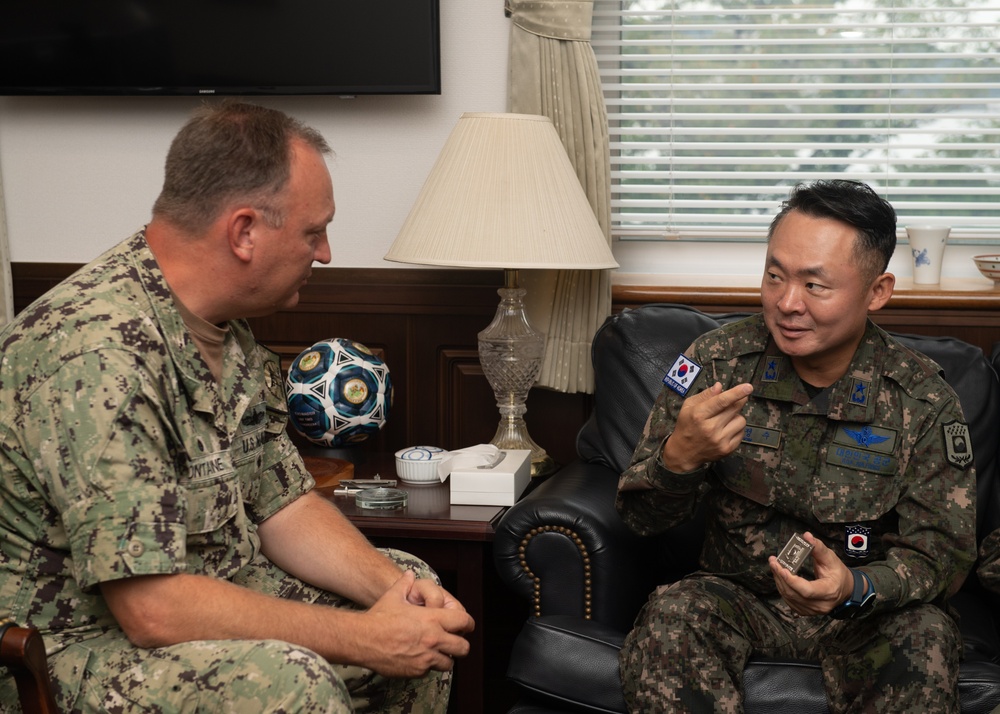 Republic of Korea Air Force Brig. Gen. Kim Jung Soo Visits CFAS