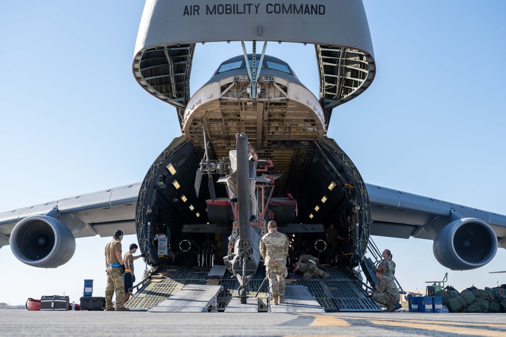 8 EAMS provides essential mobility to the AOR