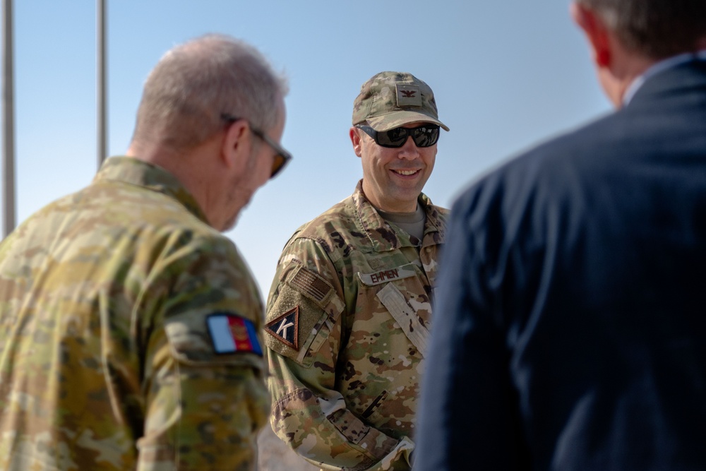 Australian ambassador visits U.S. Airmen, enhances military relationship in USCENTCOM AOR