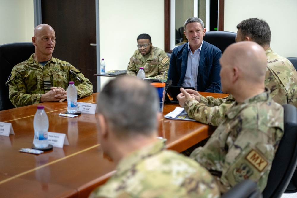 Australian ambassador visits U.S. Airmen, enhances military relationship in USCENTCOM AOR