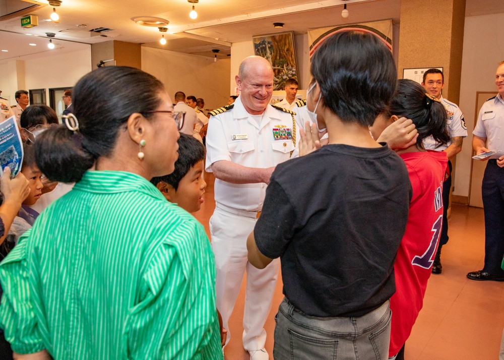 U.S. 7th Fleet Band and Japan Maritime Self-Defense Force Sasebo Band Perform at Yakushima