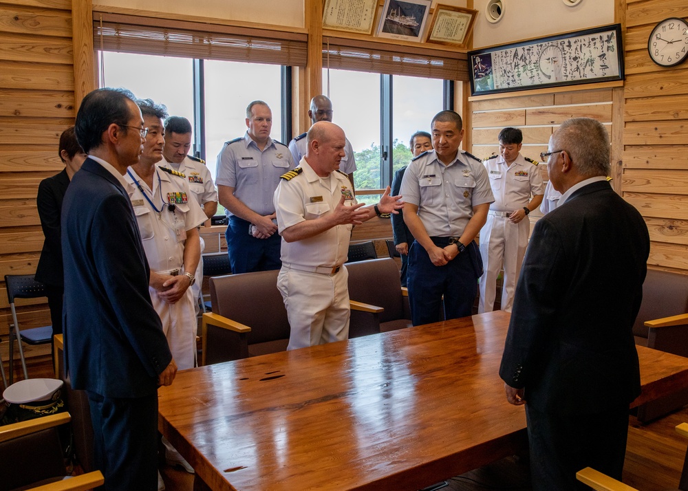 U.S. 7th Fleet, Commander, Task Force 73, 353d Special Operations Wing Participate in a Memorial Service on Yakushima Island