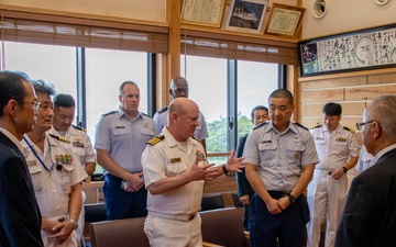 U.S. 7th Fleet, Commander, Task Force 73, 353d Special Operations Wing Participate in a Memorial Service on Yakushima Island