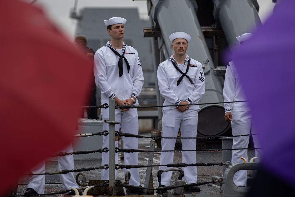 USS Stout (DDG 55) Departs Norfolk for Regularly Scheduled Deployment