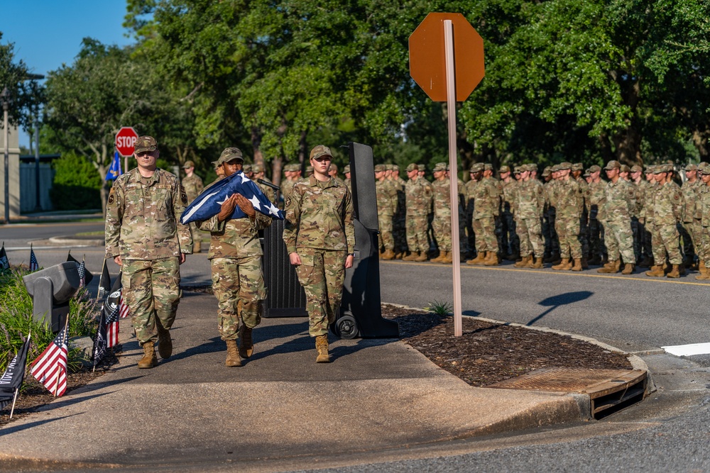 POW/MIA Retreat Ceremony