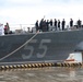 USS Stout Departs Naval Station Norfolk