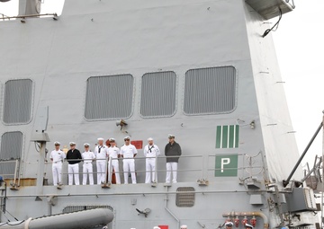 USS Stout Departs Naval Station Norfolk