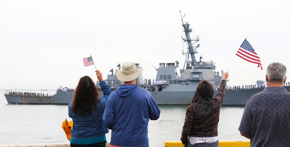 USS Stout Departs Naval Station Norfolk USS Stout Departs Naval Station Norfolk