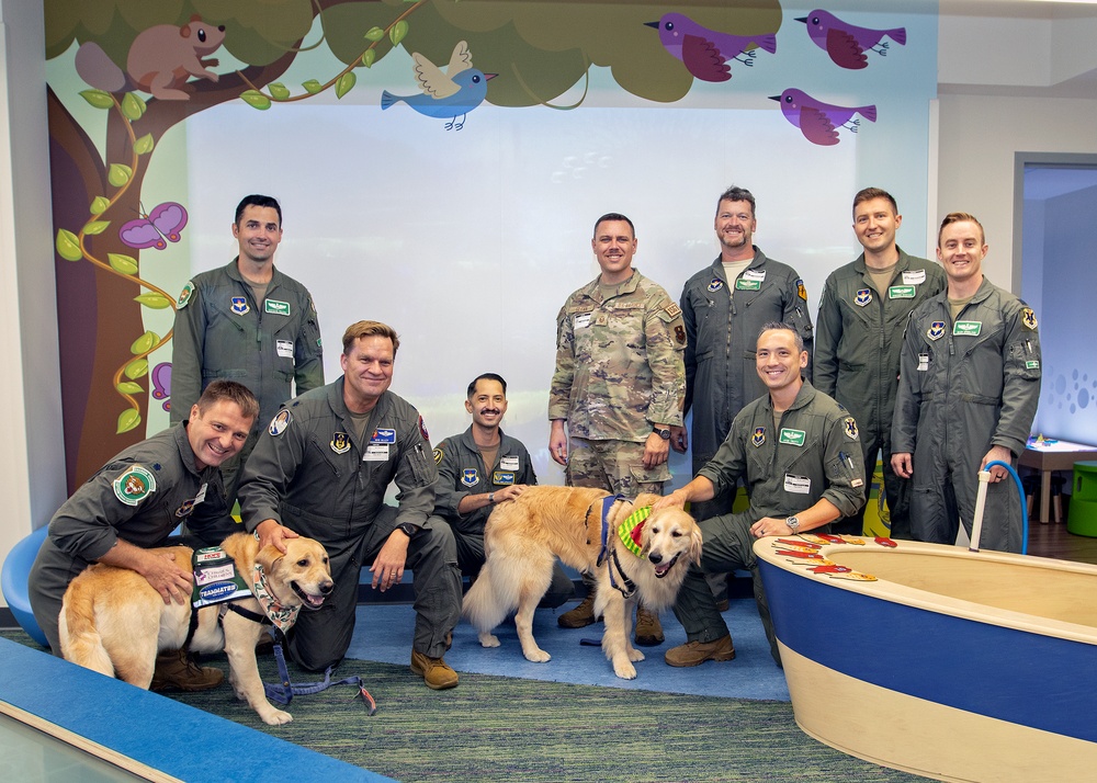 560th FTS, 39th FTS bring Pilot for a Day experience to Christus Children’s Hospital