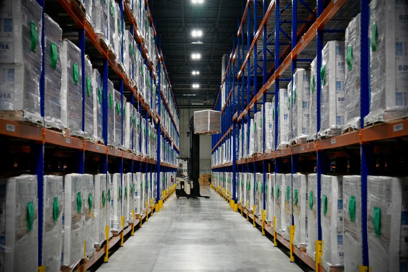 FEMA Distribution Center Prepares Supplies ahead of Hurricane Helene