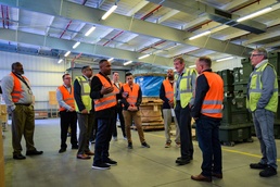 DLA Distribution Europe hosts 21st Theater Sustainment Command leadership