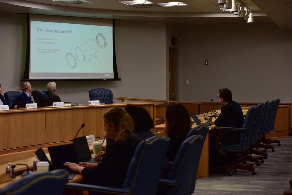 Subject matter experts testify at U.S. Coast Guard Marine Board of Investigation Titan submersible hearing