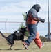 Space Base Delta 1 commander tours the kennels at Peterson Space Force Base