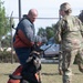 Space Base Delta 1 commander tours the kennels at Peterson Space Force Base