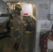 Coast Guard Cutter Northland crew members conduct damage control training in the Labrador Sea