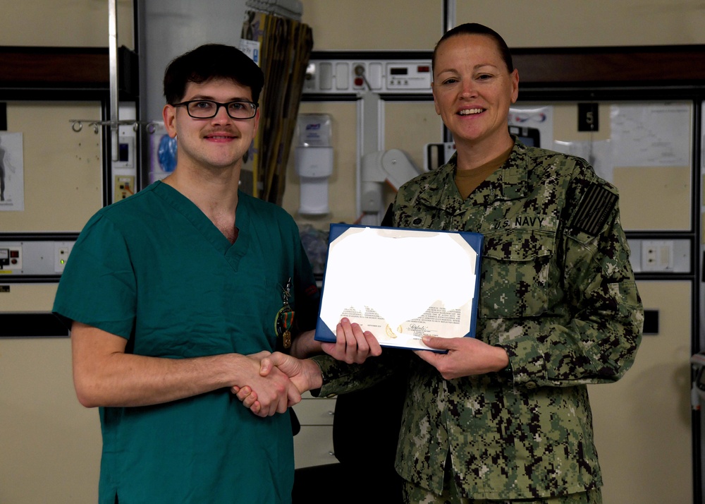 NMCCL honors Air Force surgical technologist