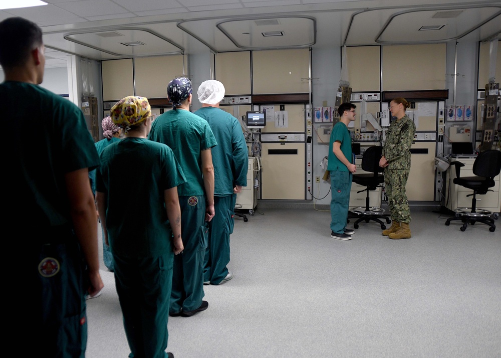 NMCCL honors Air Force surgical technologist