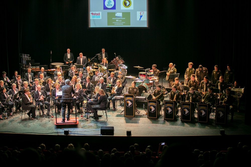 80 Years of Liberation of Meierijstad: US Army Bands play closing concert