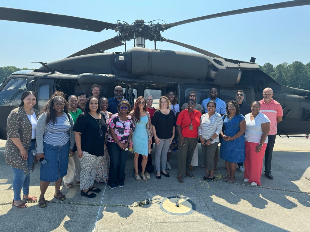 DLA employees connect with Army Aviation mission during familiarization tour