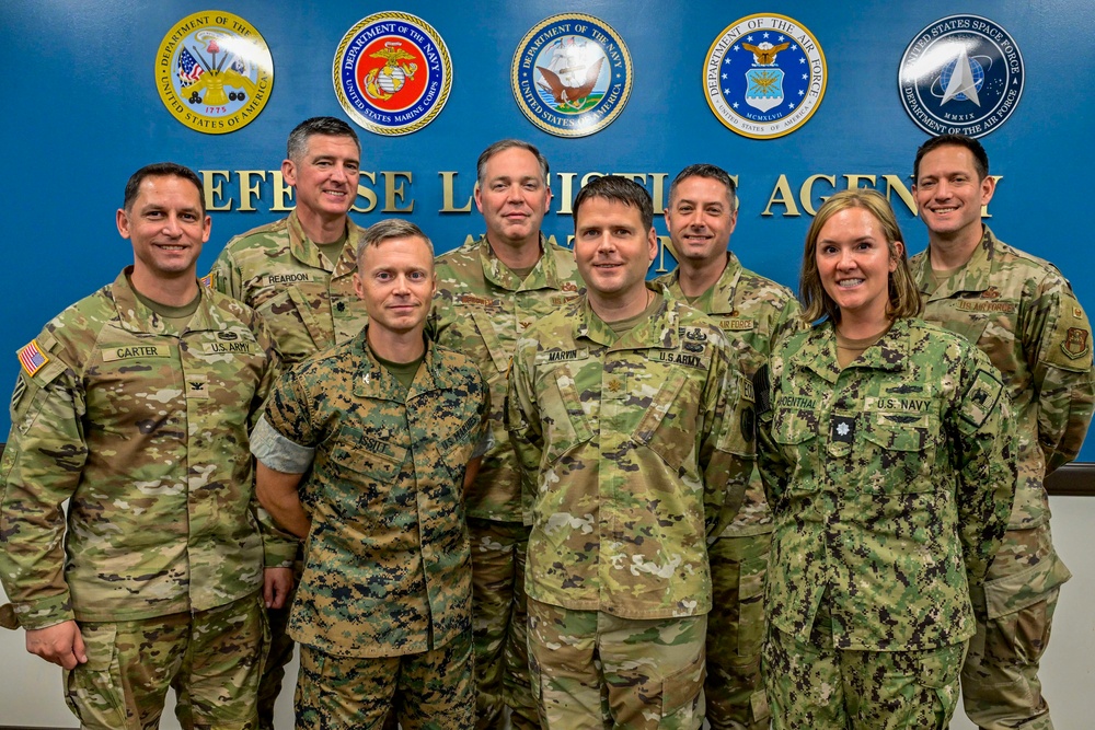 Newly assigned logistics officers explore heart of DLA Aviation operations