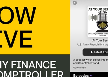 Army Finance, Comptroller community launches podcast