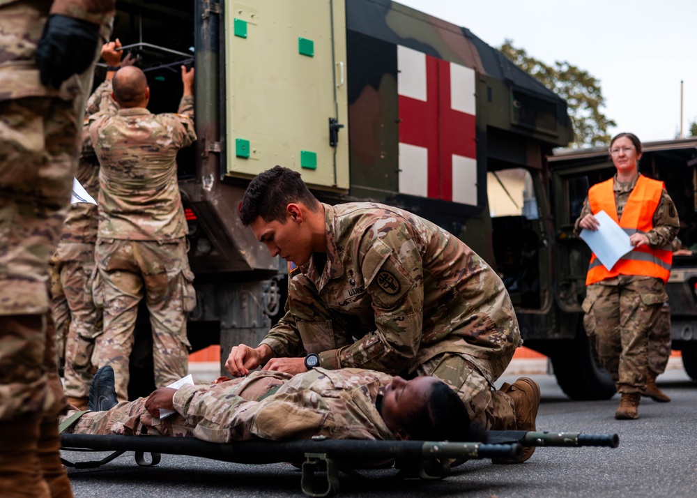 Installation Protection Exercise 24: Grafenwoehr Health Clinic Mass Casualty Situation