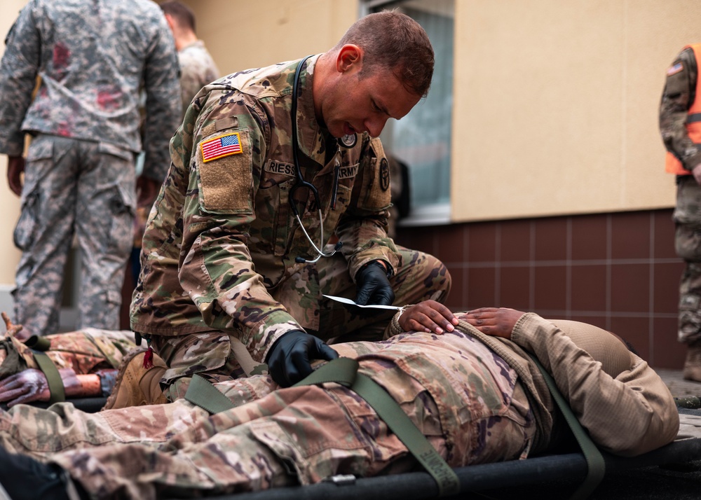 Installation Protection Exercise 24: Grafenwoehr Health Clinic Mass Casualty Situation